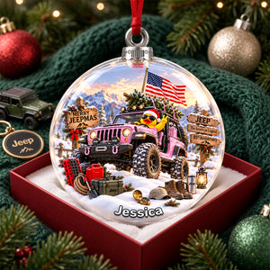 Adventure Wheels Christmas Ornament - Personalized Christmas Gifts For Off-Road Lovers 02qhdh021026