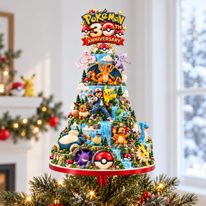 30th Anniversary Tree Topper - Personalized Gifts For Adventure Fans Acrylic Christmas Tree Topper 07OHQN161026-Homacus