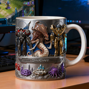 Futuristic Space Warrior Coffee Mug - Personalized Gifts 01nalu120226-Homacus