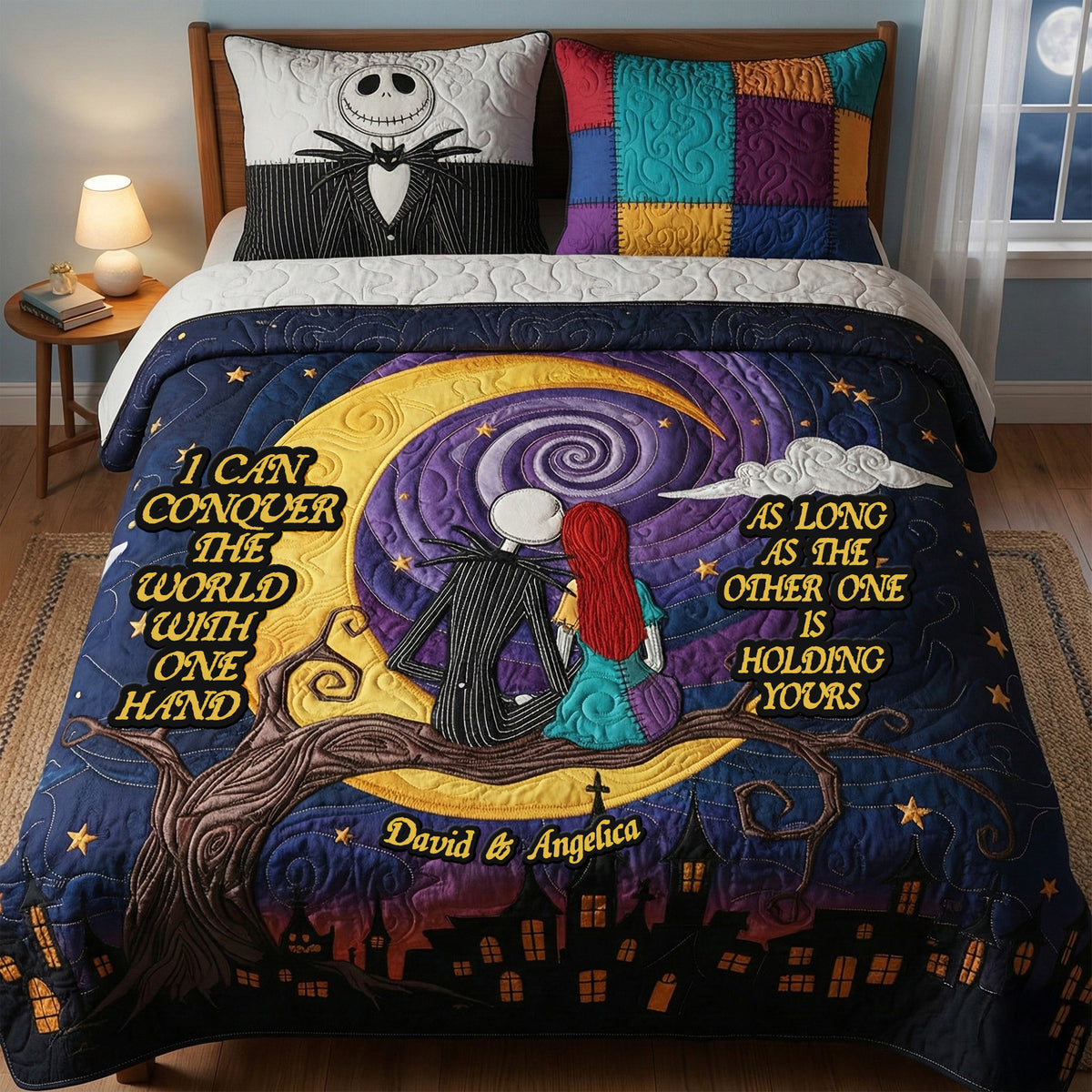 Couple Quilt Bedding Set Special Line - Personalized Gifts For Couple 01kimg281125-Homacus