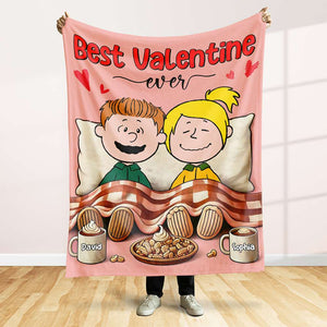 Personalized Gifts For Couple Blanket 04OHTN051224HH-Homacus