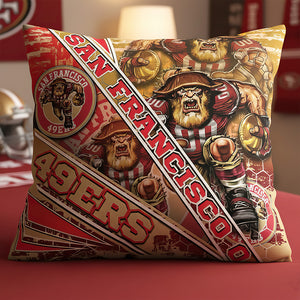 Bold Team Spirit Pillow 05HUDT011225-Homacus