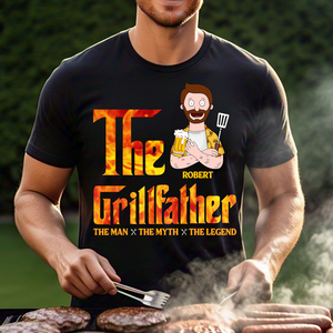 Personalized Gifts For Dad Shirt The GrillFather 04acpu110225hg-Homacus