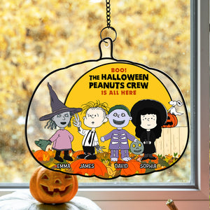 Personalized Halloween Gifts For Family Suncatcher Ornament 04kadc260824hg-Homacus