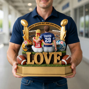 Eternal Affection Acrylic Plaque - Personalized Gifts For Sporty Couples 05ohqn200626-Homacus