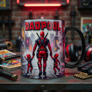 Masked Hero Dad Magic Coffee Mug - Personalized Gifts For Dads 04NAQN040526-Homacus