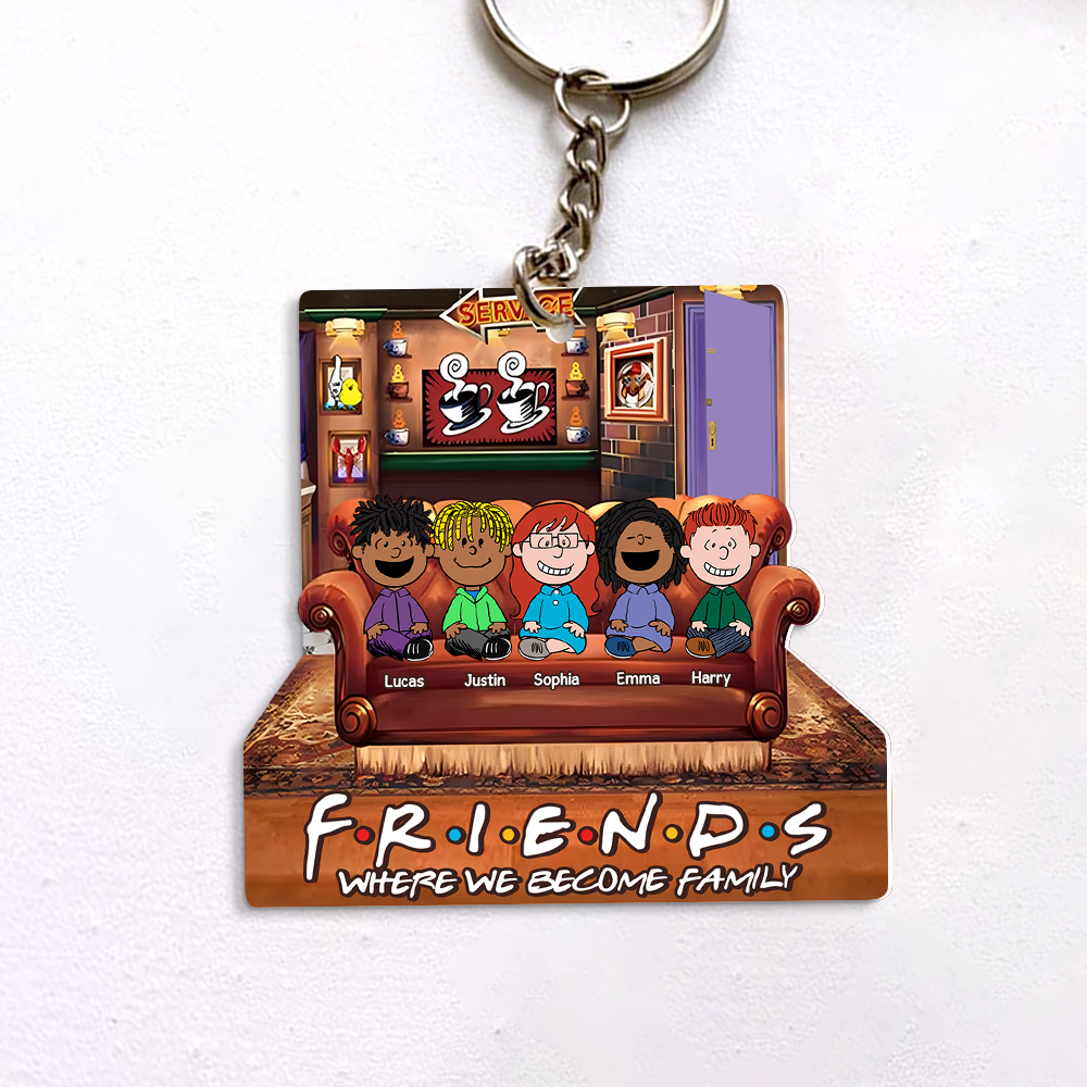 Personalized Gifts For Friends Keychain 03ohpu160125hh-Homacus