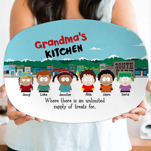 Personalized Gifts For Grandma Resin Plate 02XQDT261124HG-Homacus