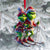 Personalized Gifts For Couples, Green Monsters Skiing Acrylic Ornament 01OHLU221124-Homacus