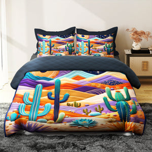 Catus Quilt Bed Set 043hutn210125-Homacus