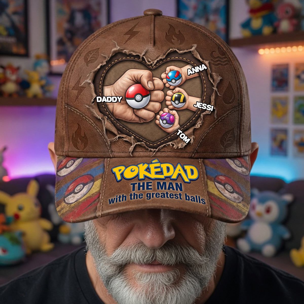 Monster Trainer Classic Cap - Personalized Gifts For Dad 02NALU080526-Homacus