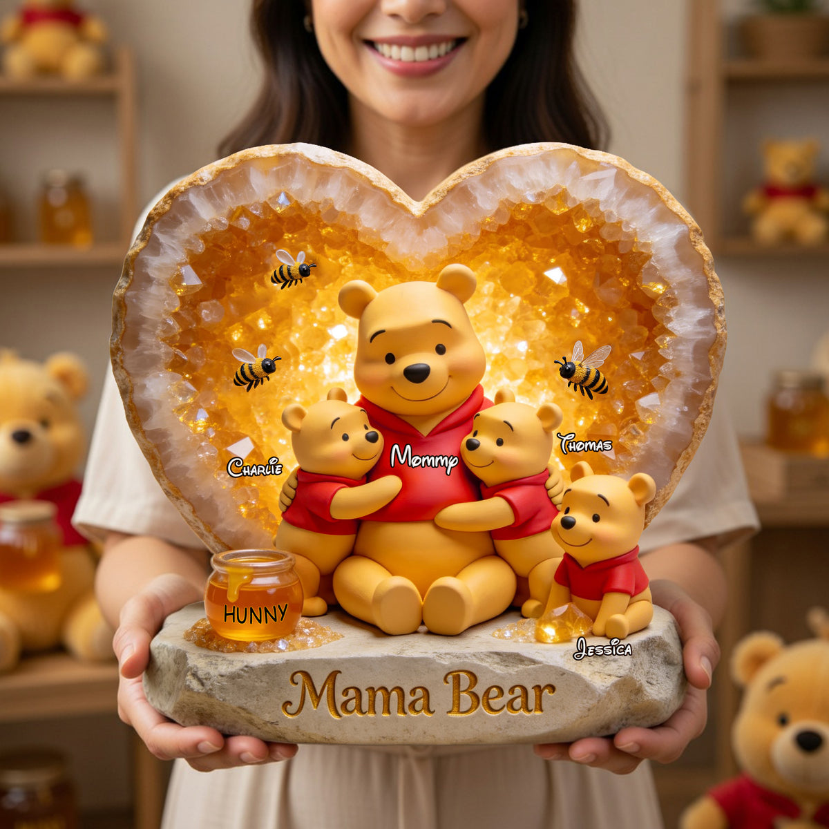 Cuddle Time Family Keepsake Acrylic Plaque, Personalized Gifts For Mom 05hulu020426-Homacus