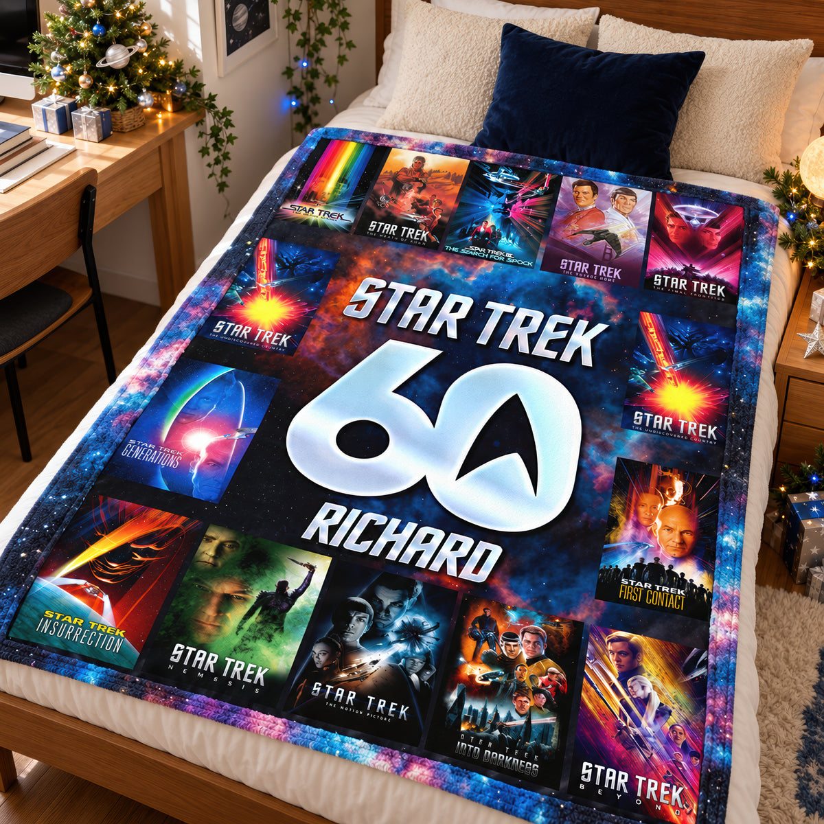 Epic Space Adventure Series - Personalized Gifts For Sci-Fi Lovers Blanket 05naqn021026