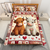 Personalized Gifts For Cow Couple Quilt Bedding Set 03XQPU080125-Homacus