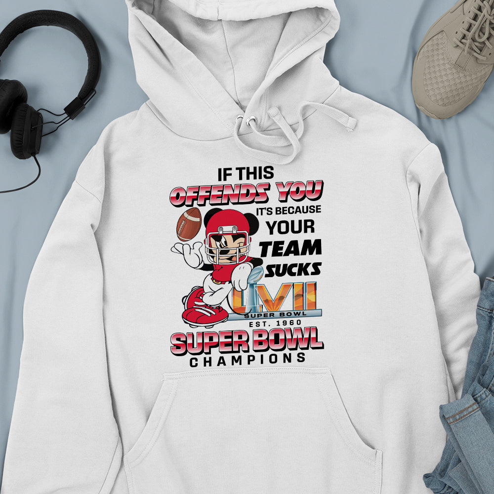 Custom Team Logo Gifts For Football Fan Shirt 042hulh010223 American Football Mouse-Homacus