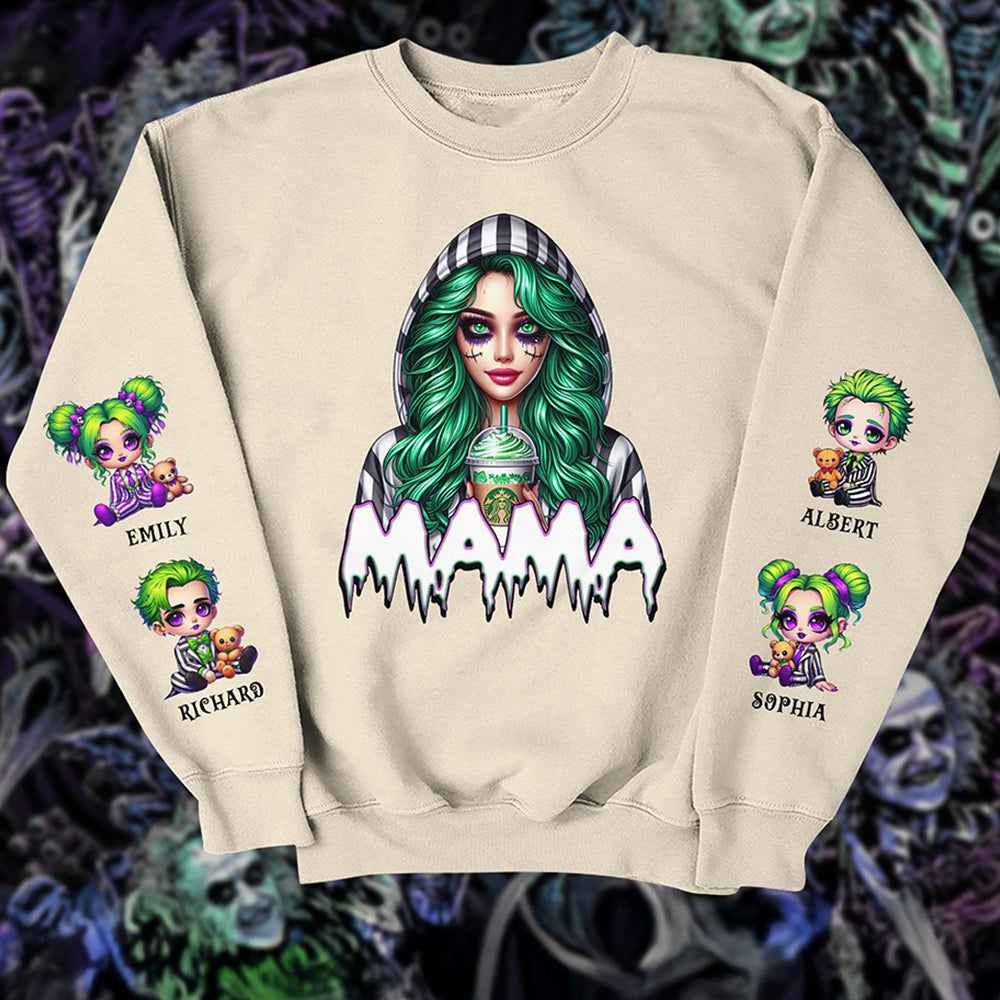 Personalized Gifts For Mom Shirt, Horror Mama 011qhqn190924-Homacus