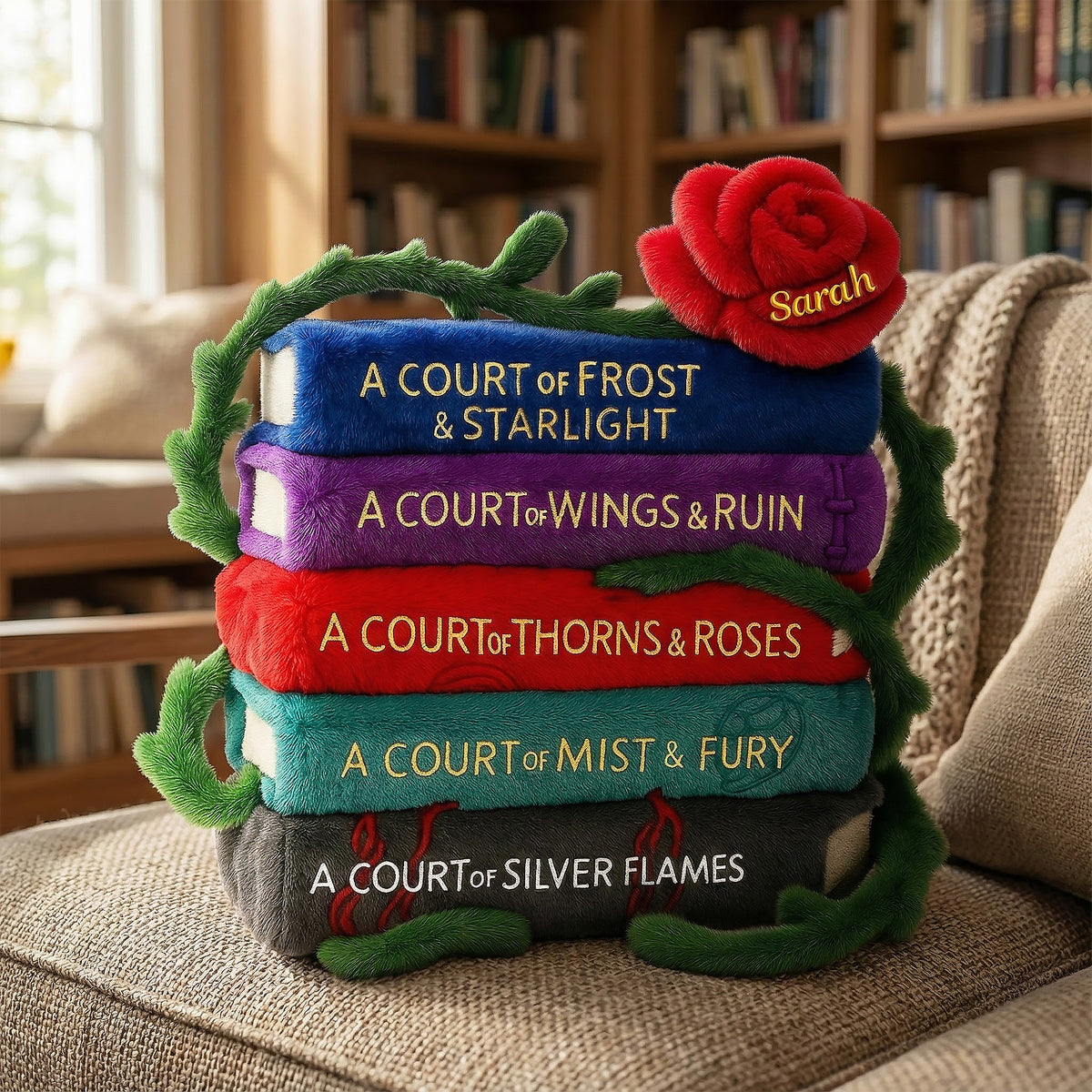 Book Series Custom Shaped Pillow - Personalized Gifts For Book Lover 04namg031225-Homacus