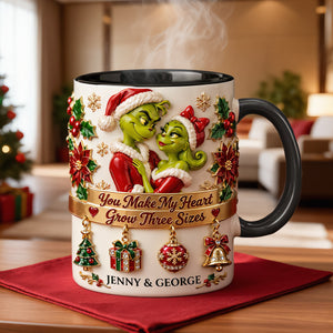 Love Story Coffee Mug - Personalized Gifts For Couple 01PATN191026-Homacus