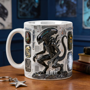 Sci-fi Creature Mug - Personalized Gifts For Him 02naqn301225-Homacus