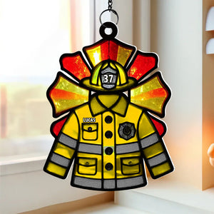 Personalized Gifts For Firefighters Suncatcher Ornament 03ohtn261224-Homacus