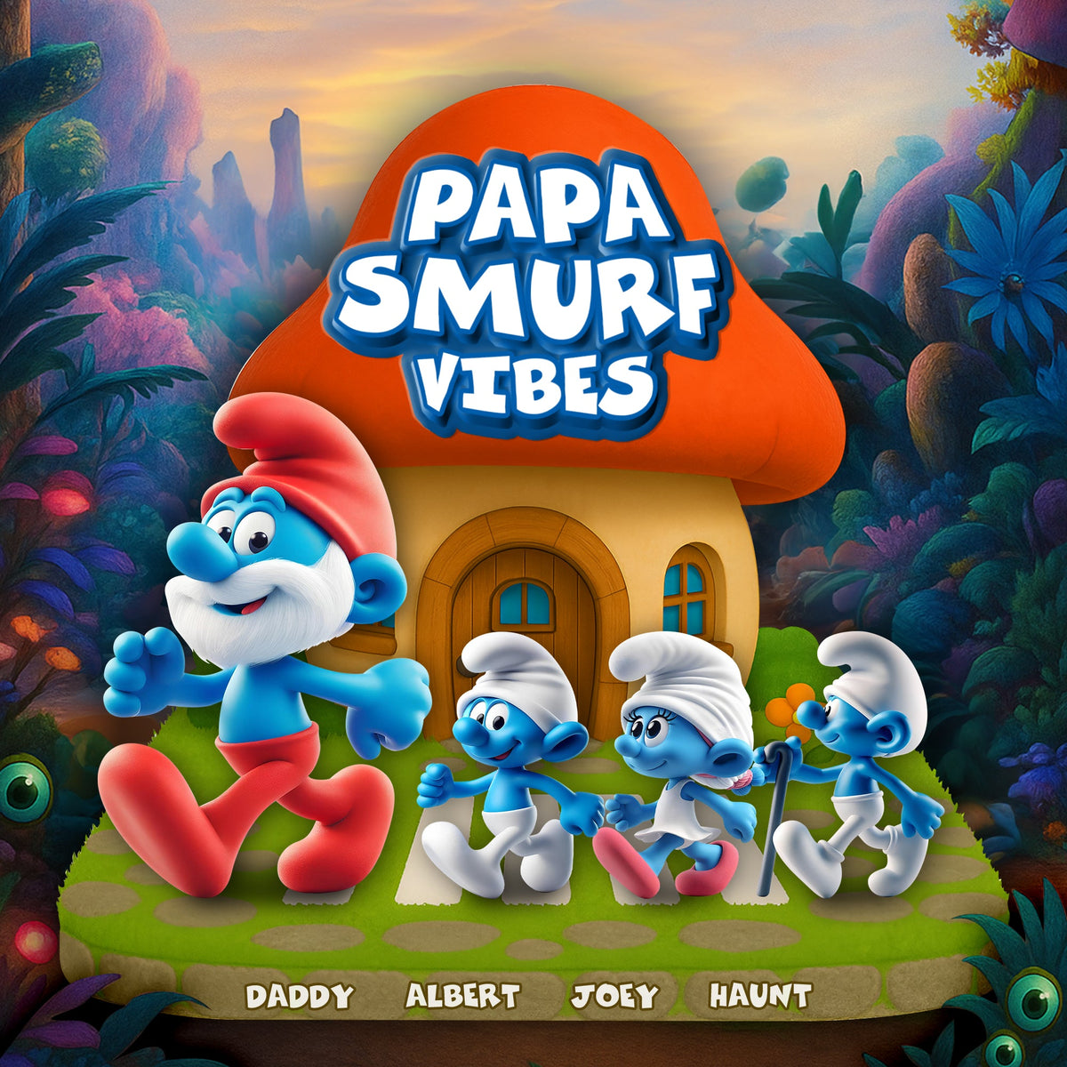 Papa Vibes Acrylic Plaque - Personalized Gifts For Dad 01ohlu020525-Homacus