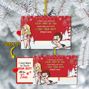 Personalized Gifts For Couple Wooden Slider Ornament 04ohtn181024hh-Homacus