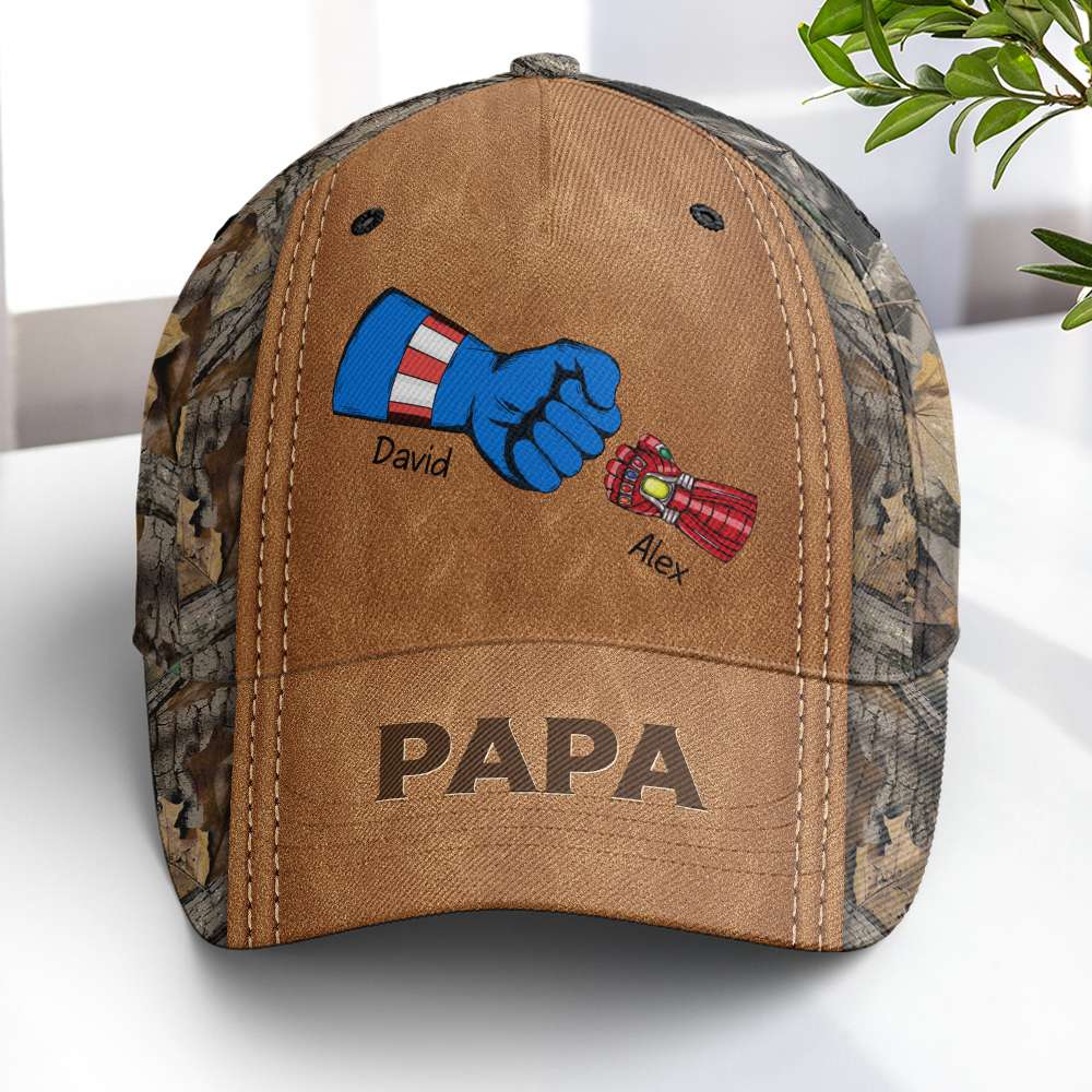 Hero Dad Classic Cap - Personalized Gifts For Father 02ACDT200524HA-Homacus