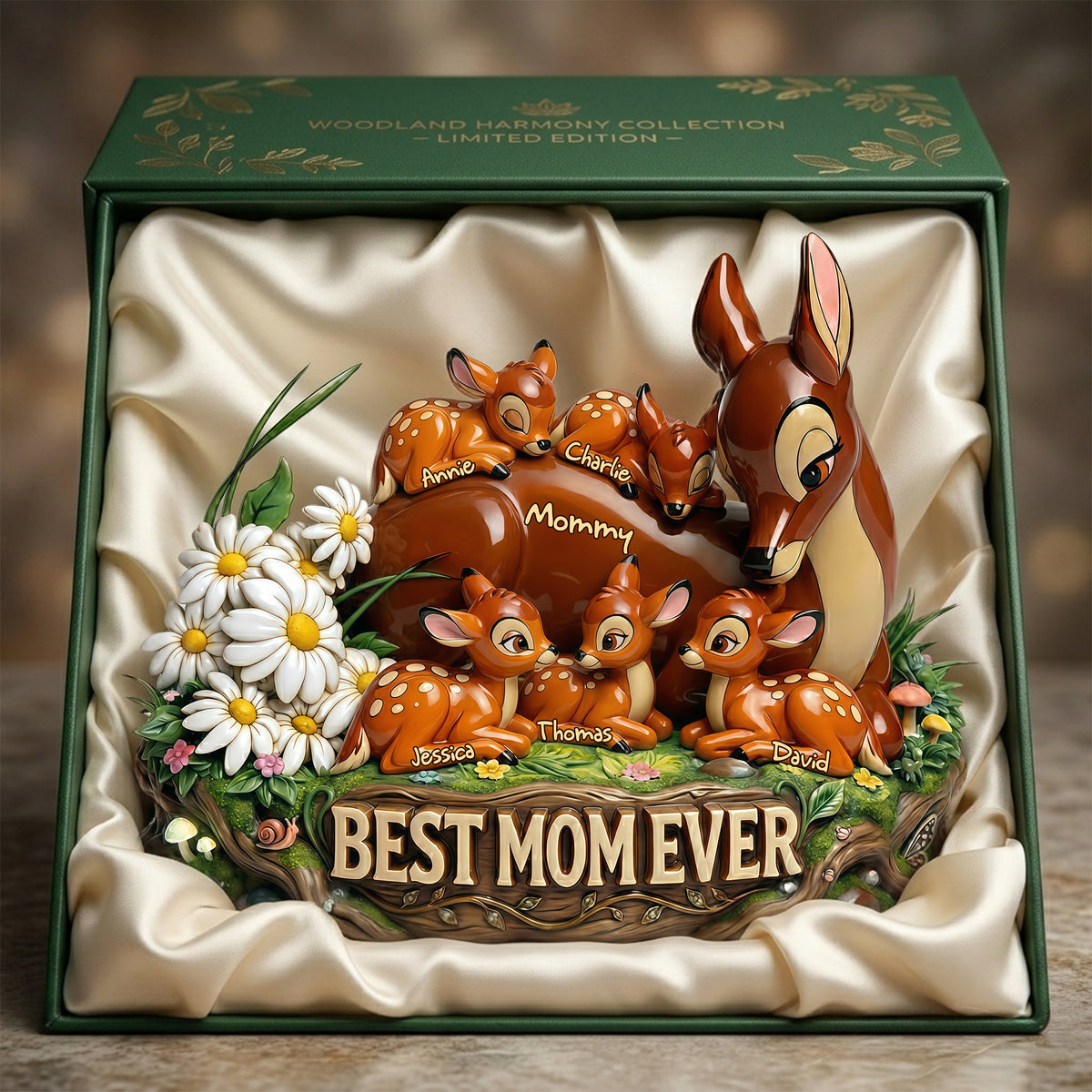 Best Mom Ever Acrylic Plaque - Personalized Gifts For Mom 02TYLU300326-Homacus