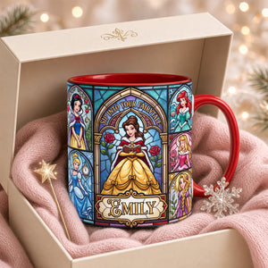 Lovely Fairy Tale Princesses Accent Mug - Personalized Christmas Gifts 07hadh231026-Homacus