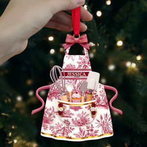 Baking Apron Ornament - Personalized Gifts For Cooking Lovers 01pglu071125-Homacus