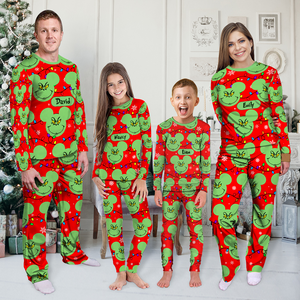 Personalized Gifts For Family Pajama Set 03acpu301024-Homacus