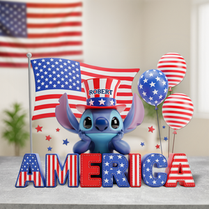 Independence Day Acrylic Plaque - Personalized Gifts For Americans 04ohpu050625-Homacus
