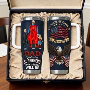 250 Years Of Freedom Dad and Kids Tumbler - Personalized Gifts For Dad 012natn040326-Homacus