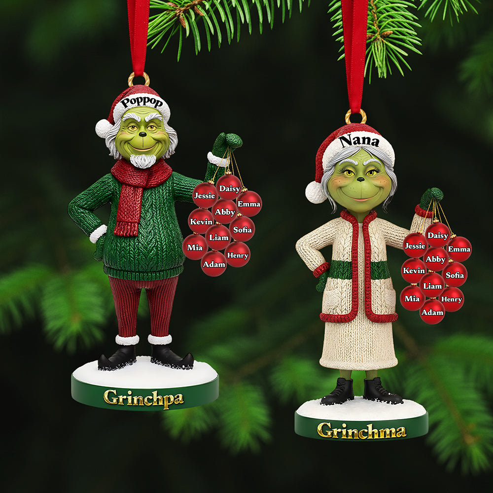 Personalized Gifts For Grandparent, Christmas Acrylic Ornament 01tota201025-Homacus