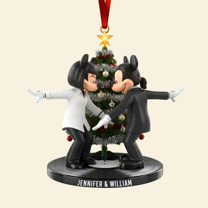 Dancing Couple Ornament - Personalized Gifts For Couple 05naqn291025-Homacus