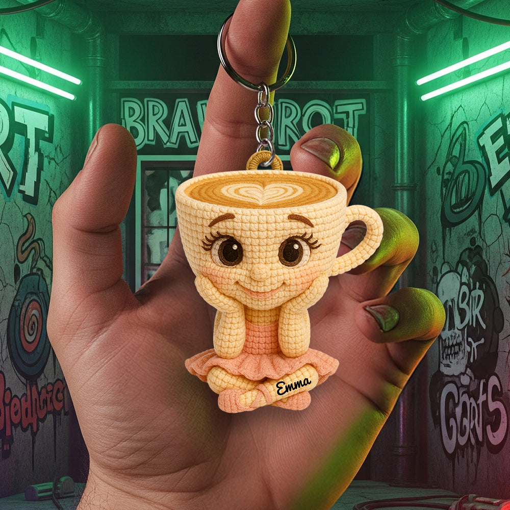 Funny Crochet - Keychain Personalized Gifts For Fans 04PGDT280725-Homacus