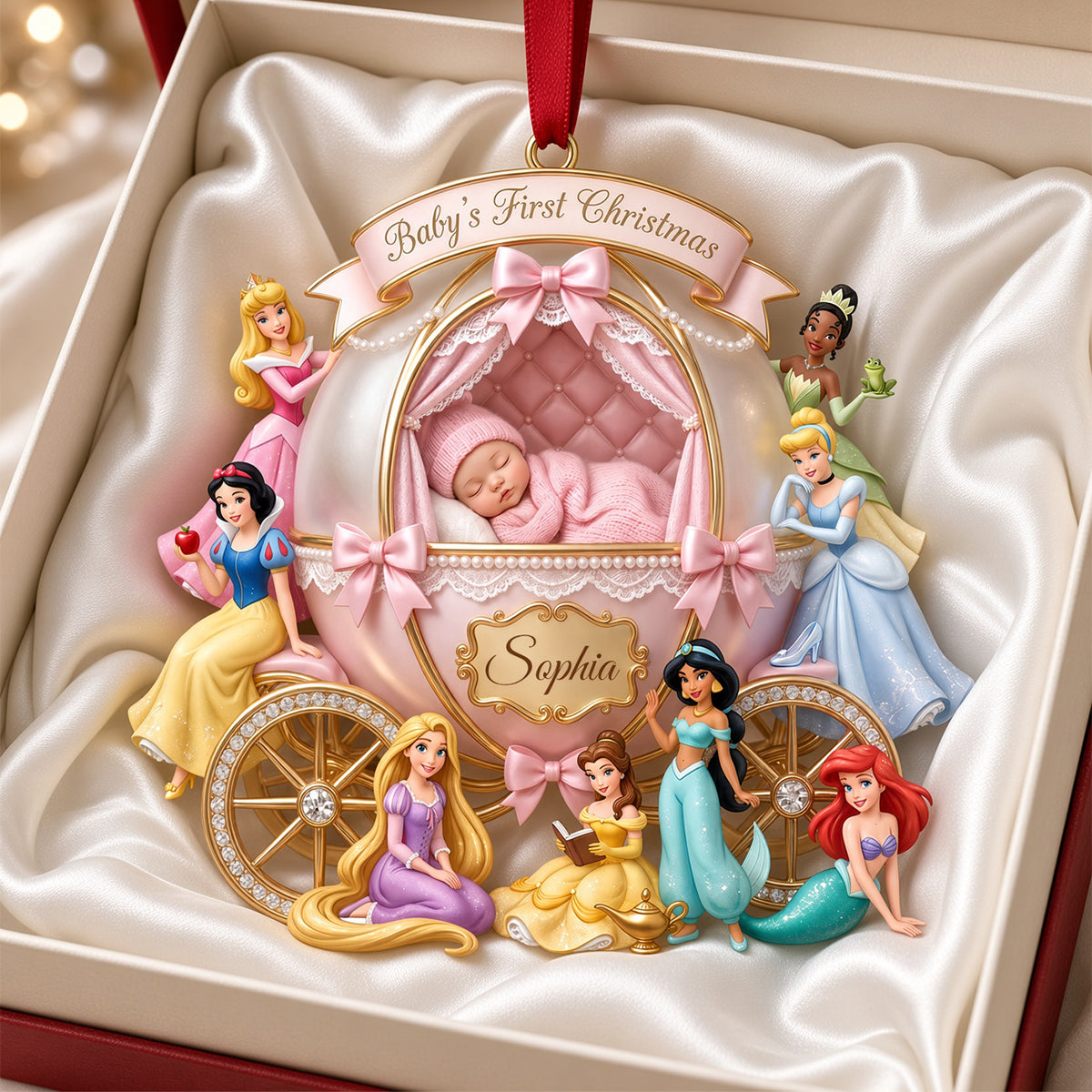 Newborn Kid Christmas Ornament - Personalized Gifts For Christmas 05natn091026-Homacus