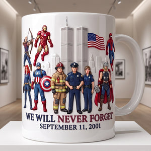 Never Forget Tribute Mug - Personalized Gifts For Patriots 02HAQN230726