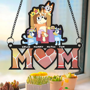 Personalized Gifts For Mom Suncatcher Ornament 02nadt220424 Mother's Day-Homacus