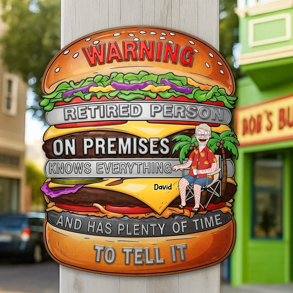 Personalized Retirement Gifts For Him Metal Sign 02TGPU100725PA-Homacus