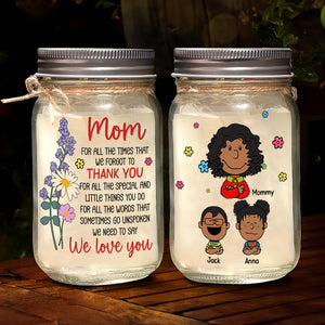 Personalized Gifts For Mom Mason Jar Light 02totn110125hh-Homacus