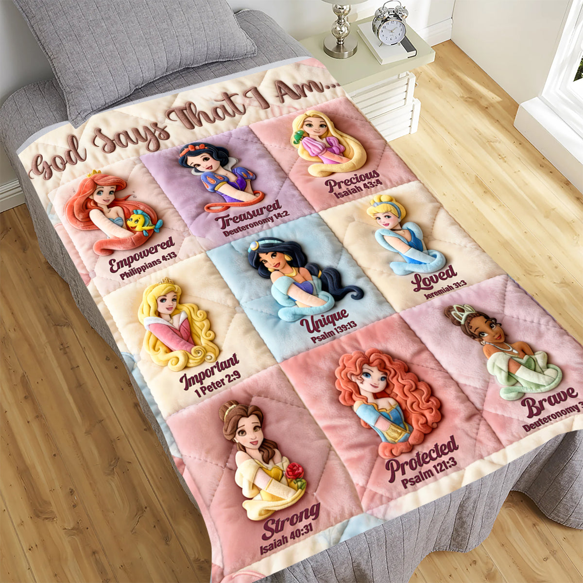 Beautifully Made By God Blanket - Gifts For Christian Blanket 05NAQN130226-Homacus