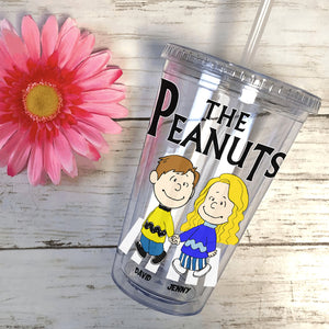 Personalized Gifts For Couple Tumbler Hand In Hand Couple 04ACTN010823HH-Homacus