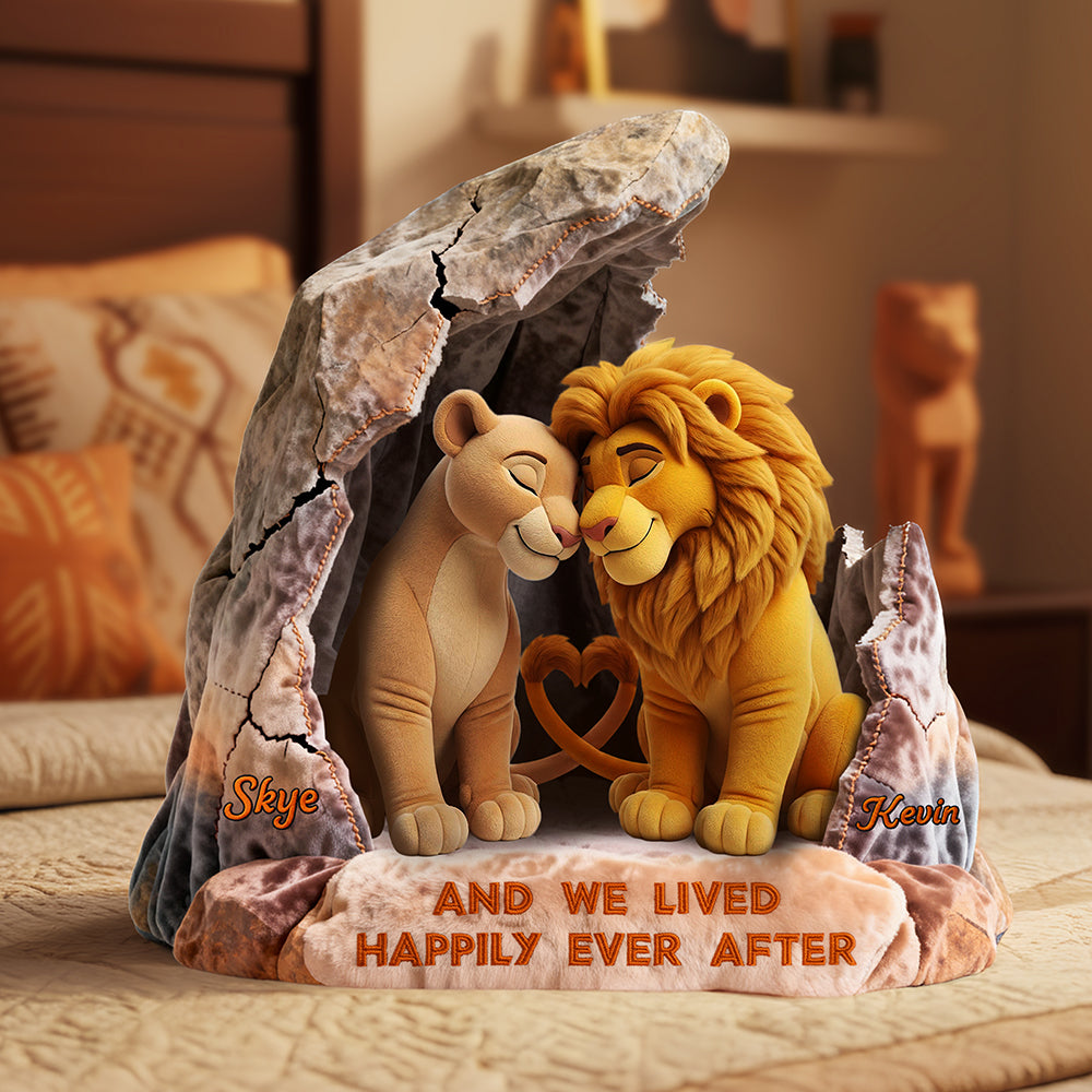 Romantic Custom Shaped Pillow - Personalized Gifts For Couple 04ohta121225-Homacus