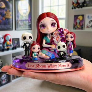 Love Blooms Where Mom Is Acrylic Plaque - Personalized Mother's Day Gifts 05pgqn250326-Homacus
