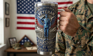 Veteran Proud Tumbler - Personalized Gifts For Veterans 05pamg100326-Homacus