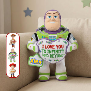 Lovely Characters Custom Shaped Pillow - Personalized Gifts For Couples 02kimg151225-Homacus