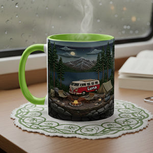 Camping Coffee Accent Mug - Personalized Gifts For Camping Lovers 02kita080126-Homacus