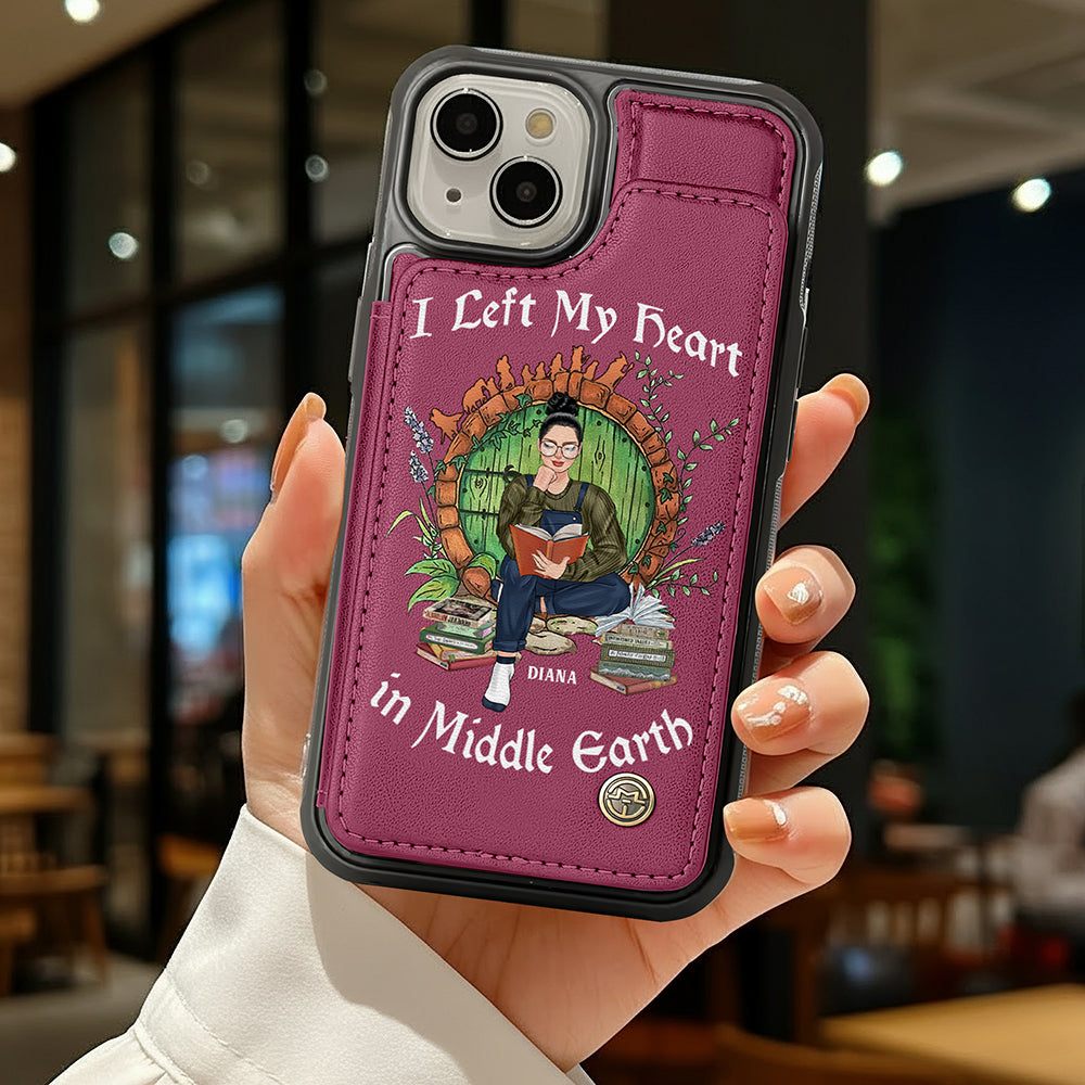 Personalized Gifts For Book Lovers Leather Flip Wallet Phone Case 02huqn260225tm-Homacus