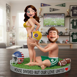 Sport Couple Love United Acrylic Plaque - Personalized Gifts For Couple 04hutn130126-Homacus